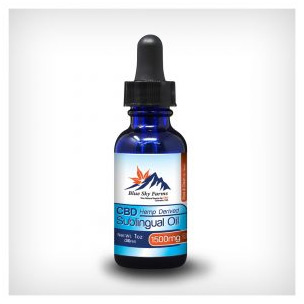 Hemp Derived CBD Sublingual Oil 1 oz 1,500mg